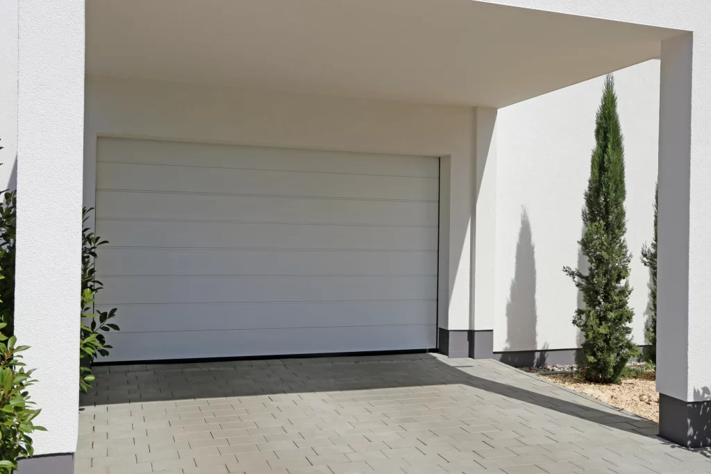 Professional aluminium garage door installation